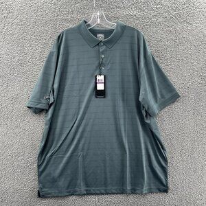 Callaway Mens Opti-Dri Golf Polo Shirt 2XL Dark Grey Cooling Tennis Office NEW